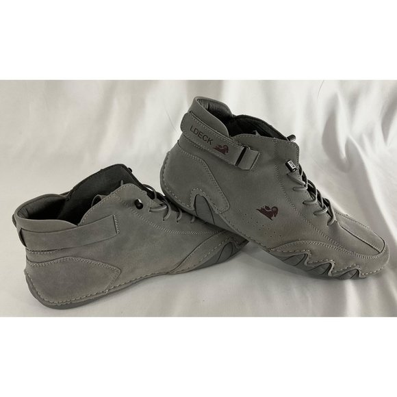 LDECK LANSGELING Suede Velcro Sneakers Non-Slip MEN's NEW SZ 13 - Picture 10 of 10
